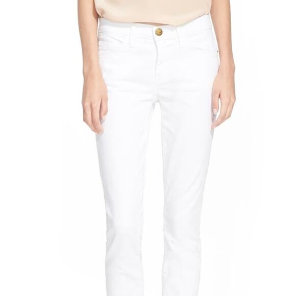 Current/Elliott The Stiletto Jeans Sugar White 25 - Picture 1 of 8